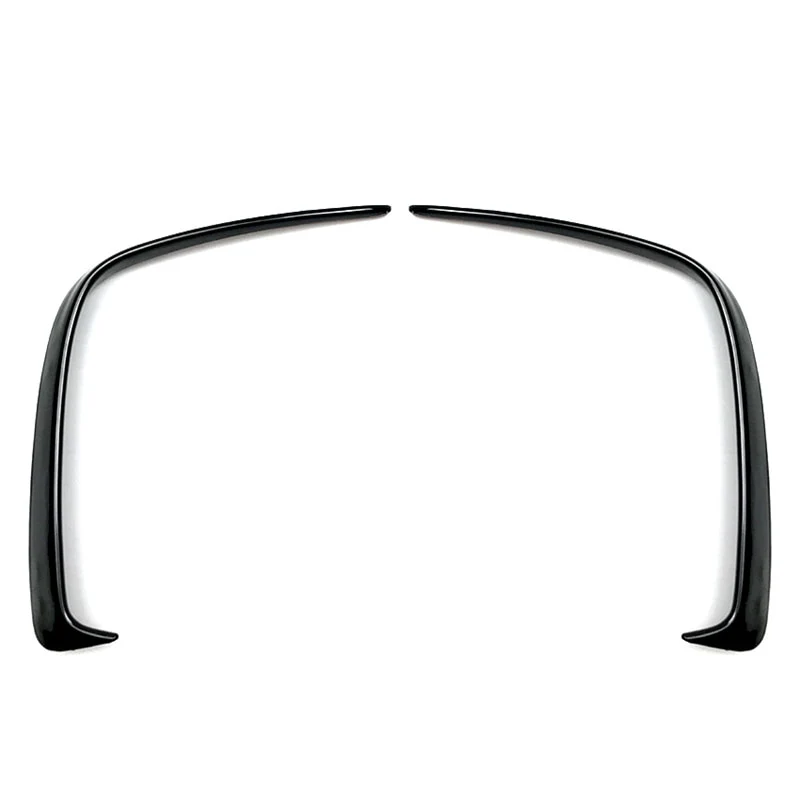 Mercedes Benz A Class Rear Bumper Gloss Black Canards (2013 - 2018 W176) (Black) - Image 4