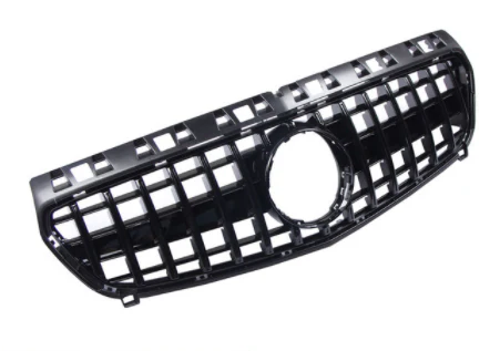 Mercedes Benz A Class W176 Pre-Facelift Linear GT AMG Style Front Grille (2013 - 2015 MK3 Models) - Image 3
