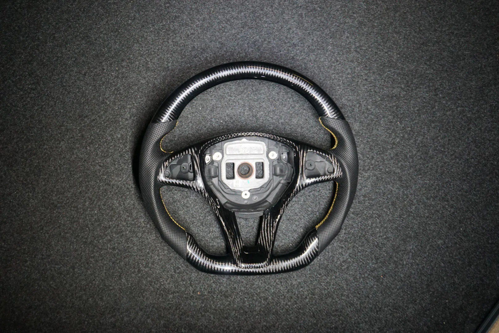 Mercedes Benz C Class W205 Custom Carbon Fibre Steering Wheel (2014 - 2018 Models) - Image 4