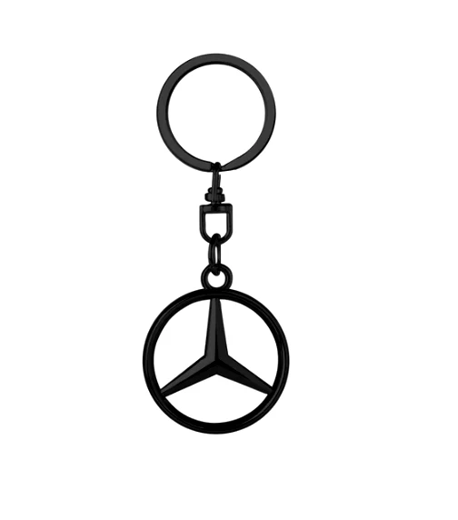 Mercedes Benz Logo Metal Keyring - Image 2