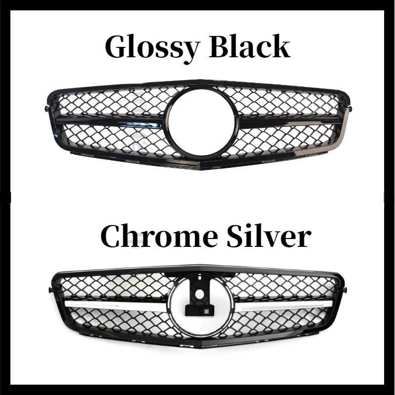 Mercedes C Class W204 Custom Front Grille Replacement (2008 - 2014) - Image 2