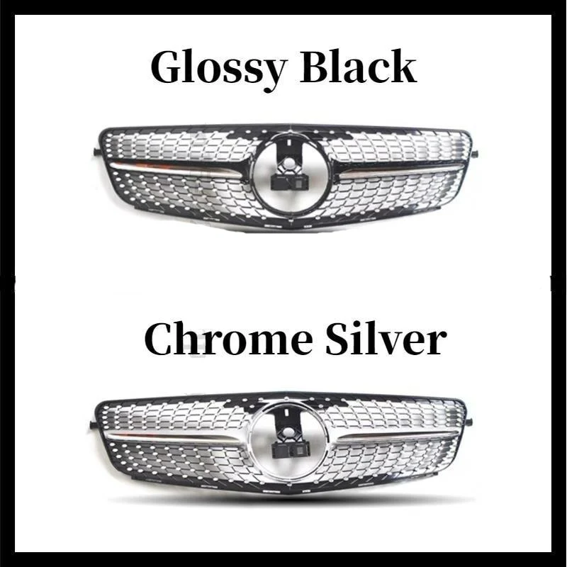 Mercedes C Class W204 Custom Front Grille Replacement (2008 - 2014) - Image 3