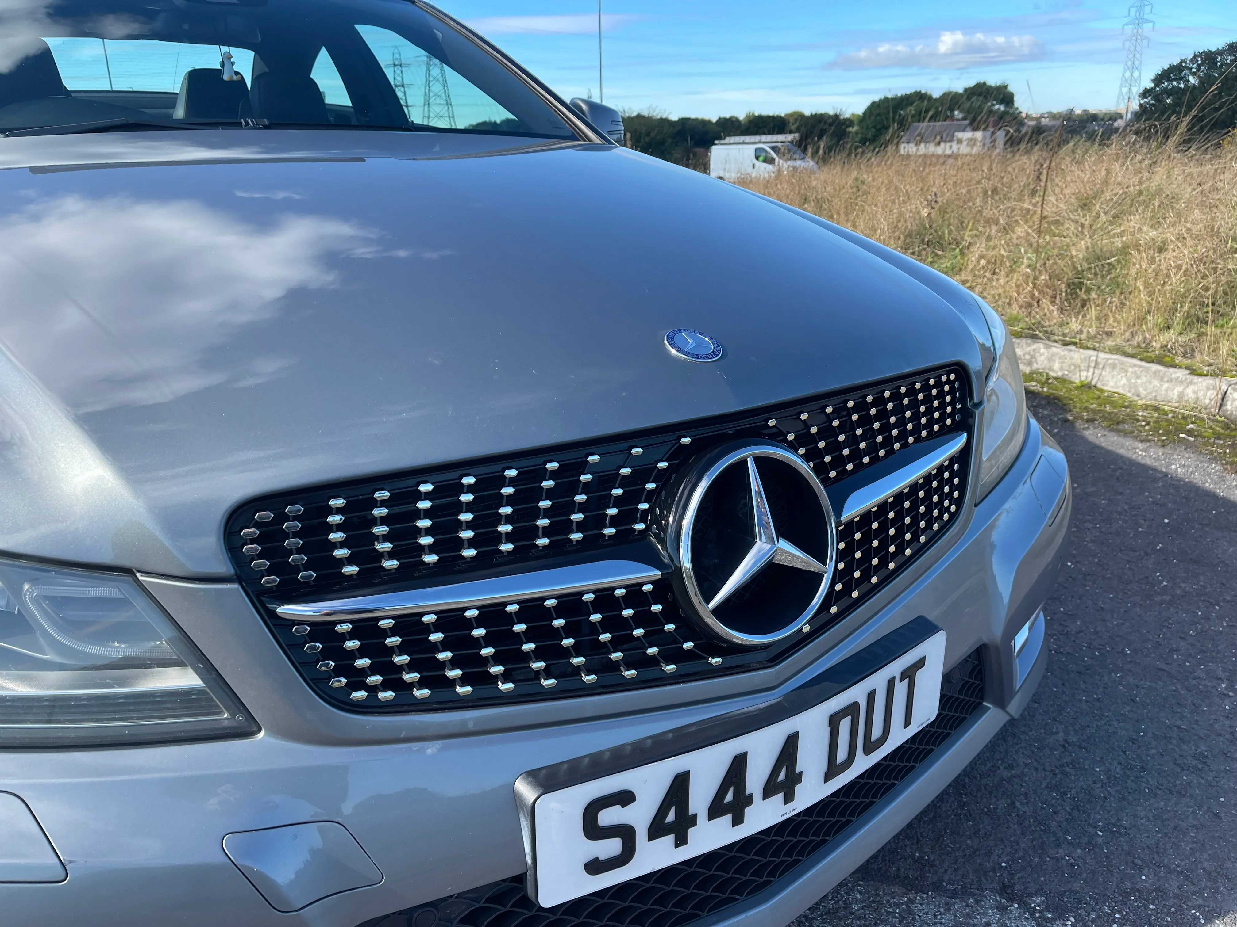 Mercedes C Class W204 Custom Front Grille Replacement (2008 - 2014) - Image 5