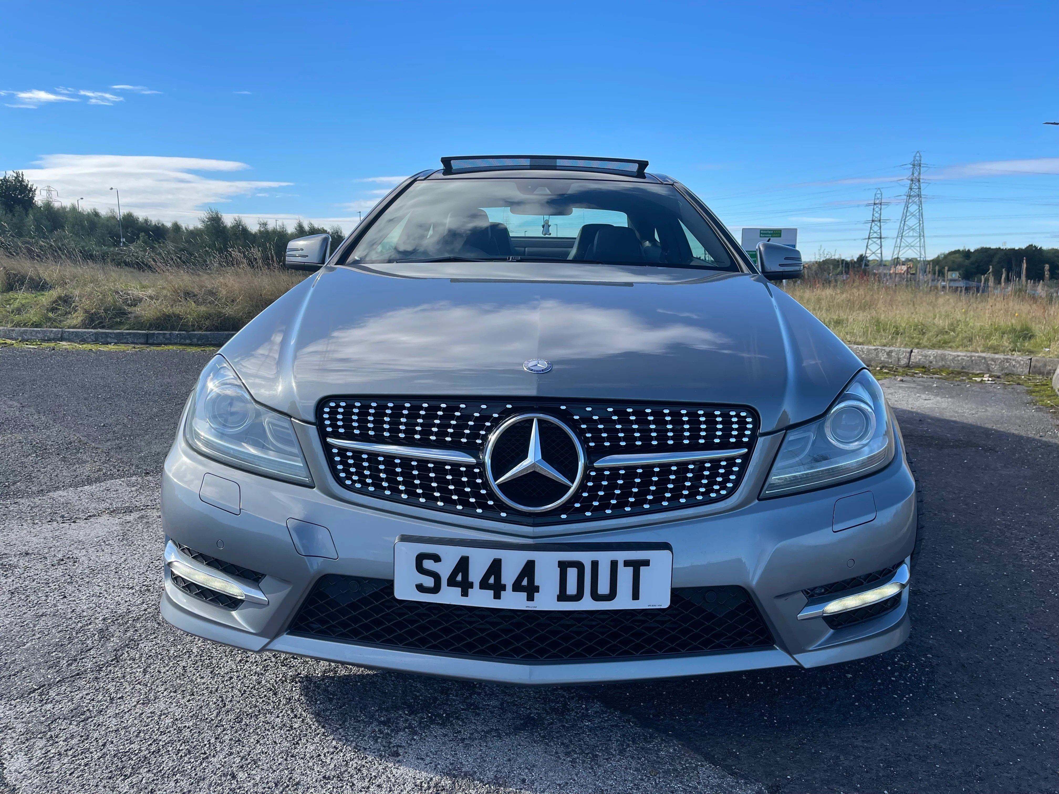 Mercedes C Class W204 Custom Front Grille Replacement (2008 - 2014) - Image 6