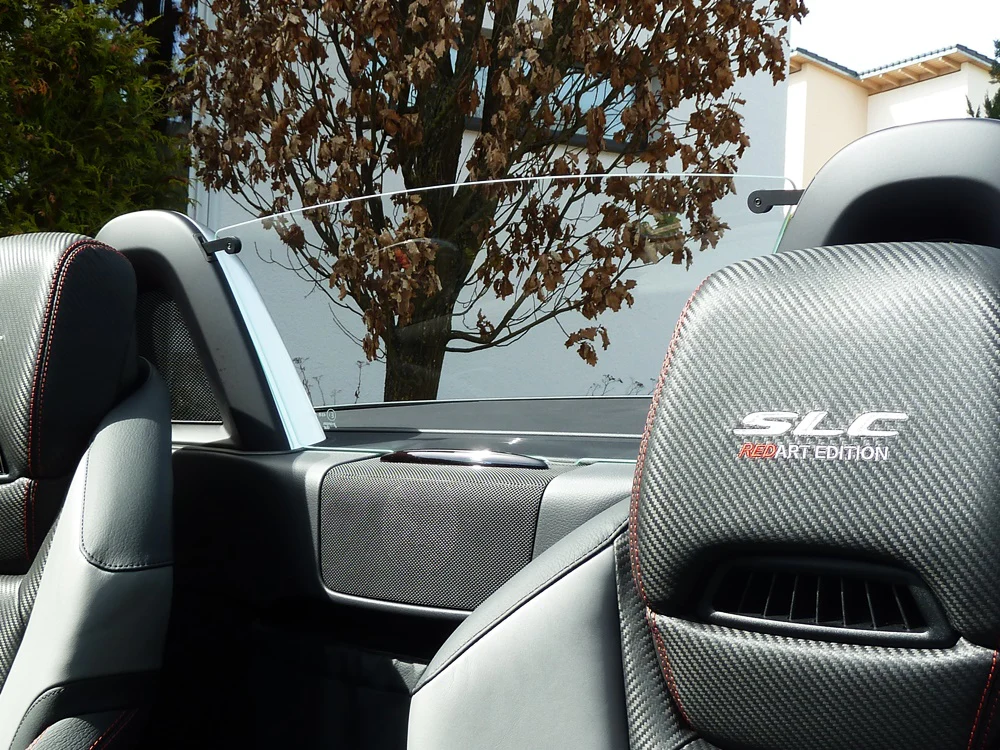 Mercedes SLK/SLC R172 UR-Windschott Clear Glass Wind Breaker / Deflector - Image 5