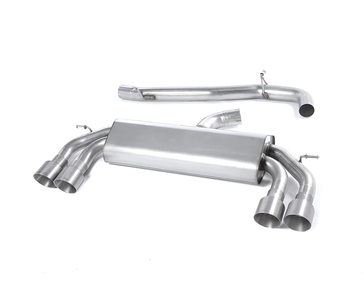 Milltek Sport Audi S3 8V 3DR Non-Valved Race Cat-Back Exhaust - Image 3