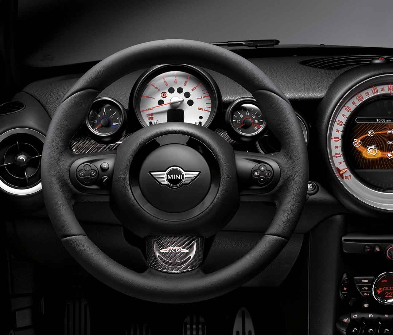 Mini Cooper Base / S / JCW R56 Custom Carbon Fibre Steering Wheel (2007 - 2013) - Image 14
