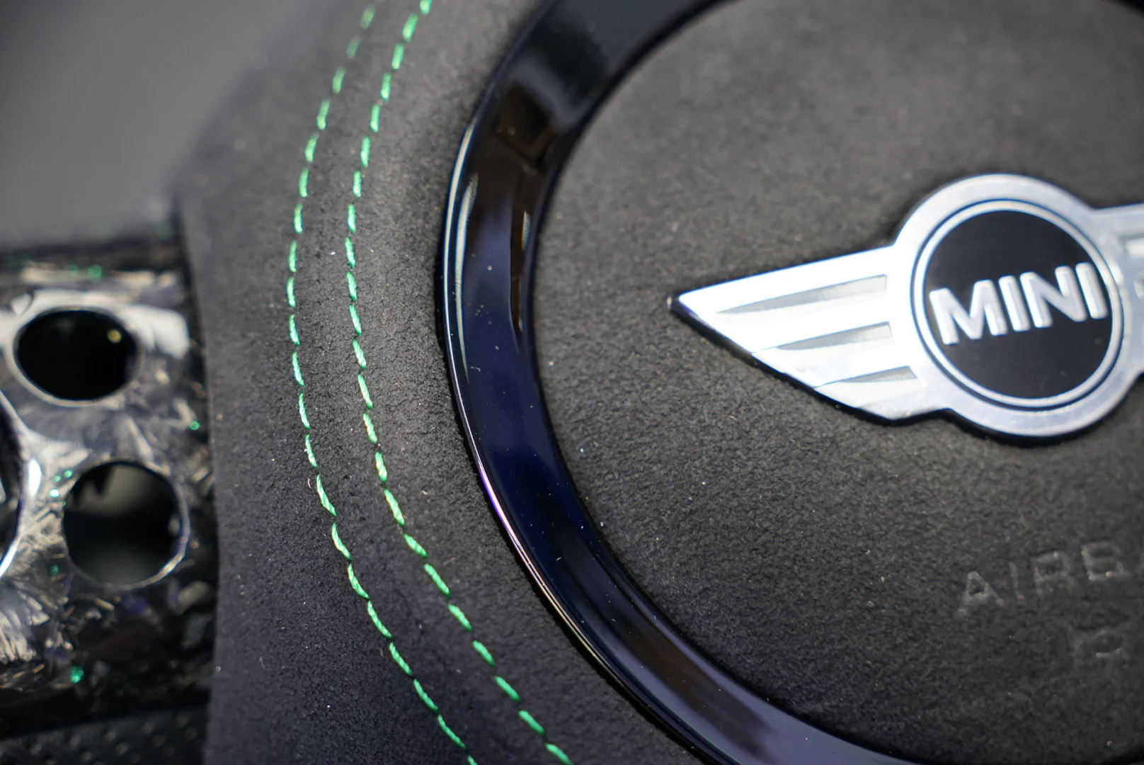 MINI Cooper R56 Forged Carbon Custom Steering Wheel & Airbag Cover 2007 - 2013 (IN STOCK / SWMINIR56.1) - Image 11
