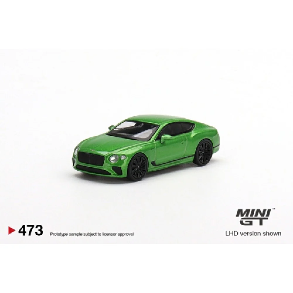 MINI GT - 1/64 BENTLEY CONTINENTAL GT SPEED 2022 APPLE GREEN 9 (LHD) - Image 3