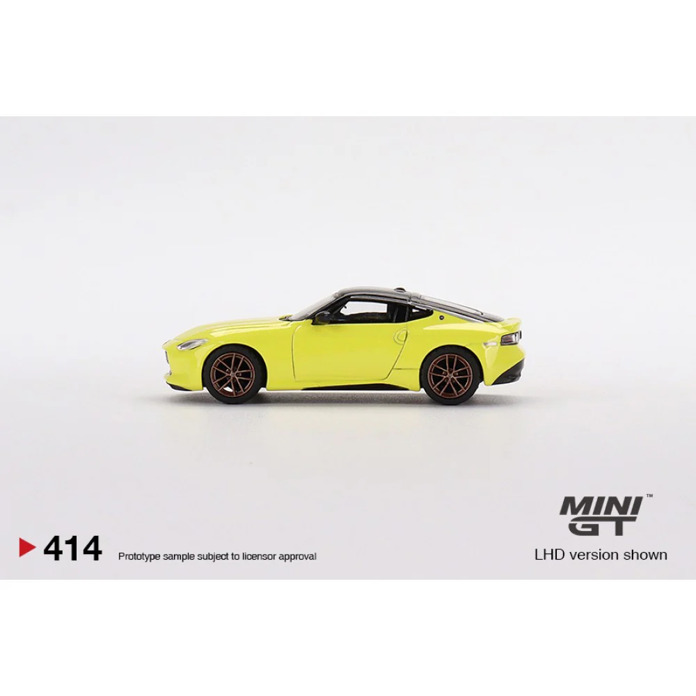 MINI GT - 1/64 NISSAN FAIRLADY Z PROTO NO. 414 SPEC 2023 IKAZUCHI YELLOW (RHD) - Image 2