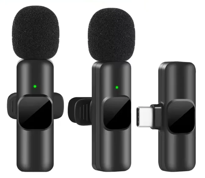 Mini Clip On Wireless Microphone Set - Image 2