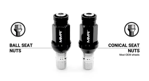 MMR Individual nut for stud & nut kit | Ball seat or Conical seat - Image 4