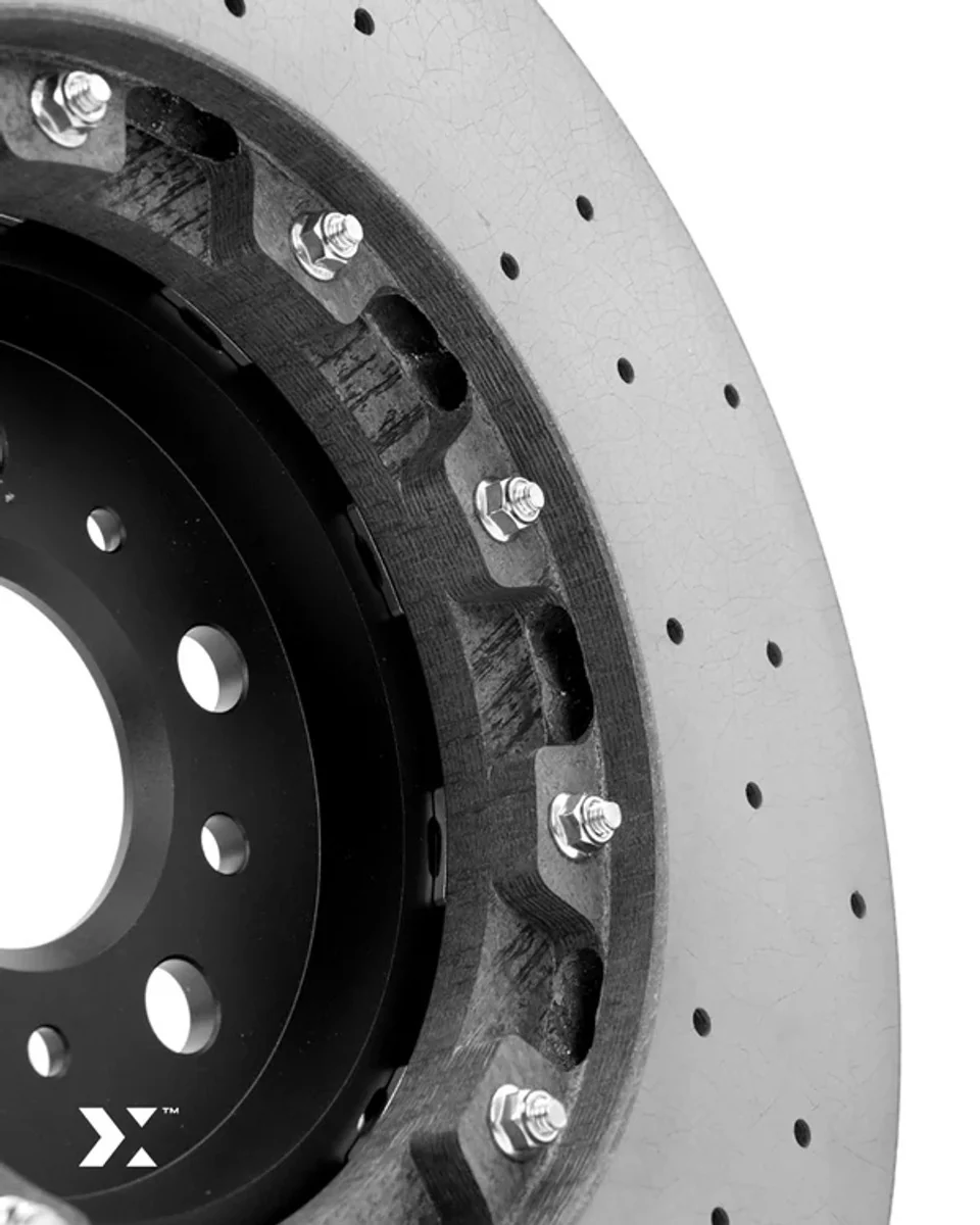 MMX 2-Piece 380mm x 36mm Carbon Ceramic front discs/rotors for BMW G8x - Image 5