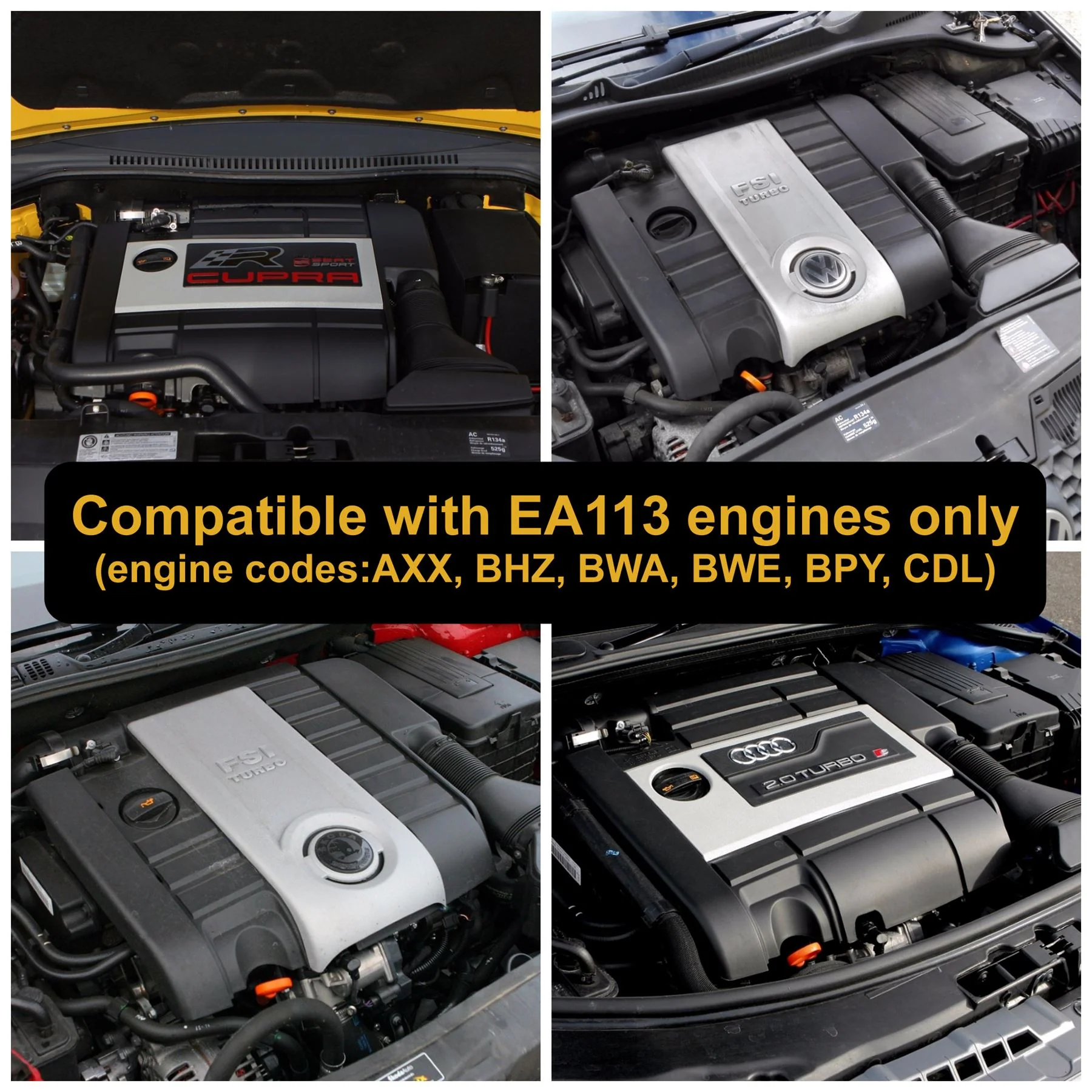 MST-VW-MK501 - Intake Kit With Full Intake pipework for VW Golf MK5 GTI MK6 R 2.0 TFSI Ea113 - Image 4