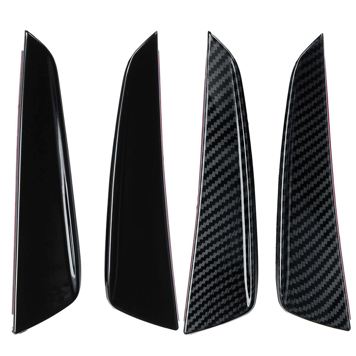 Front Bumper Self Adhesive Outer Canards Pair for Mercedes Benz A Class W177 MK4 (2018+ Models) - Image 4