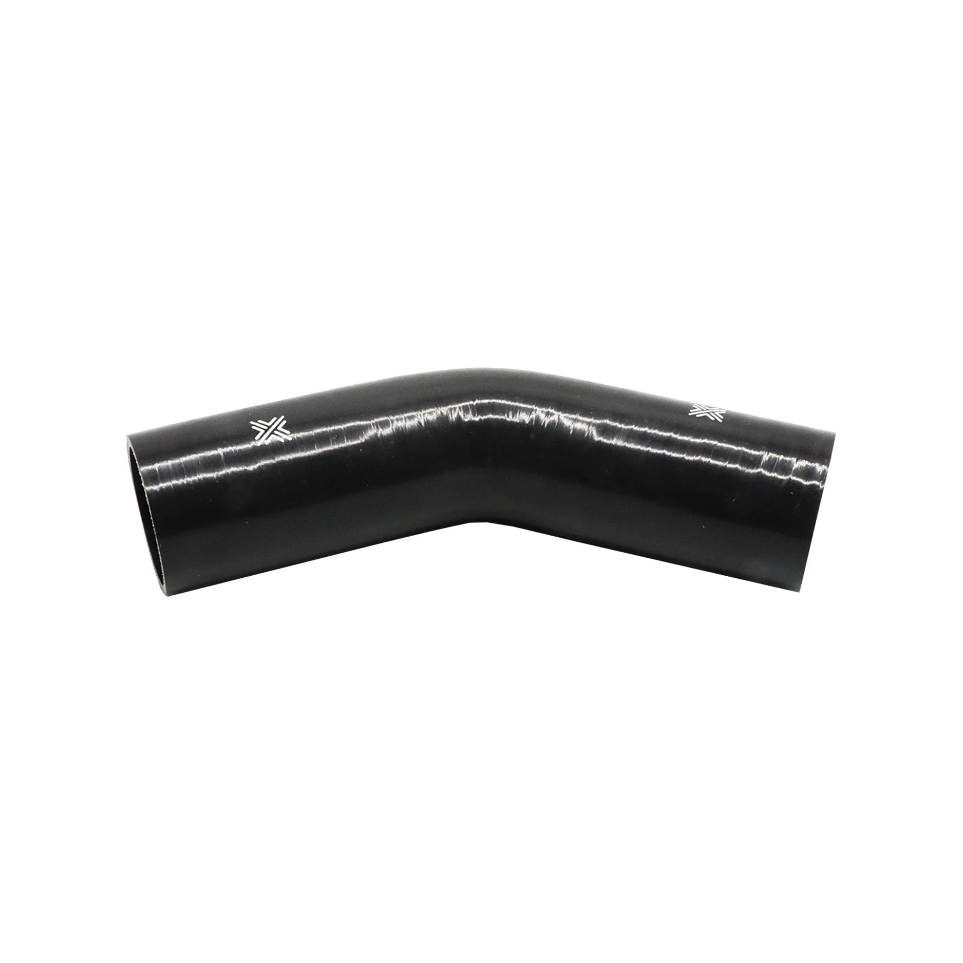 Pipercross Black 45° 61mm Bore, 152mm Leg Length Silicone Hose (FCL04033)