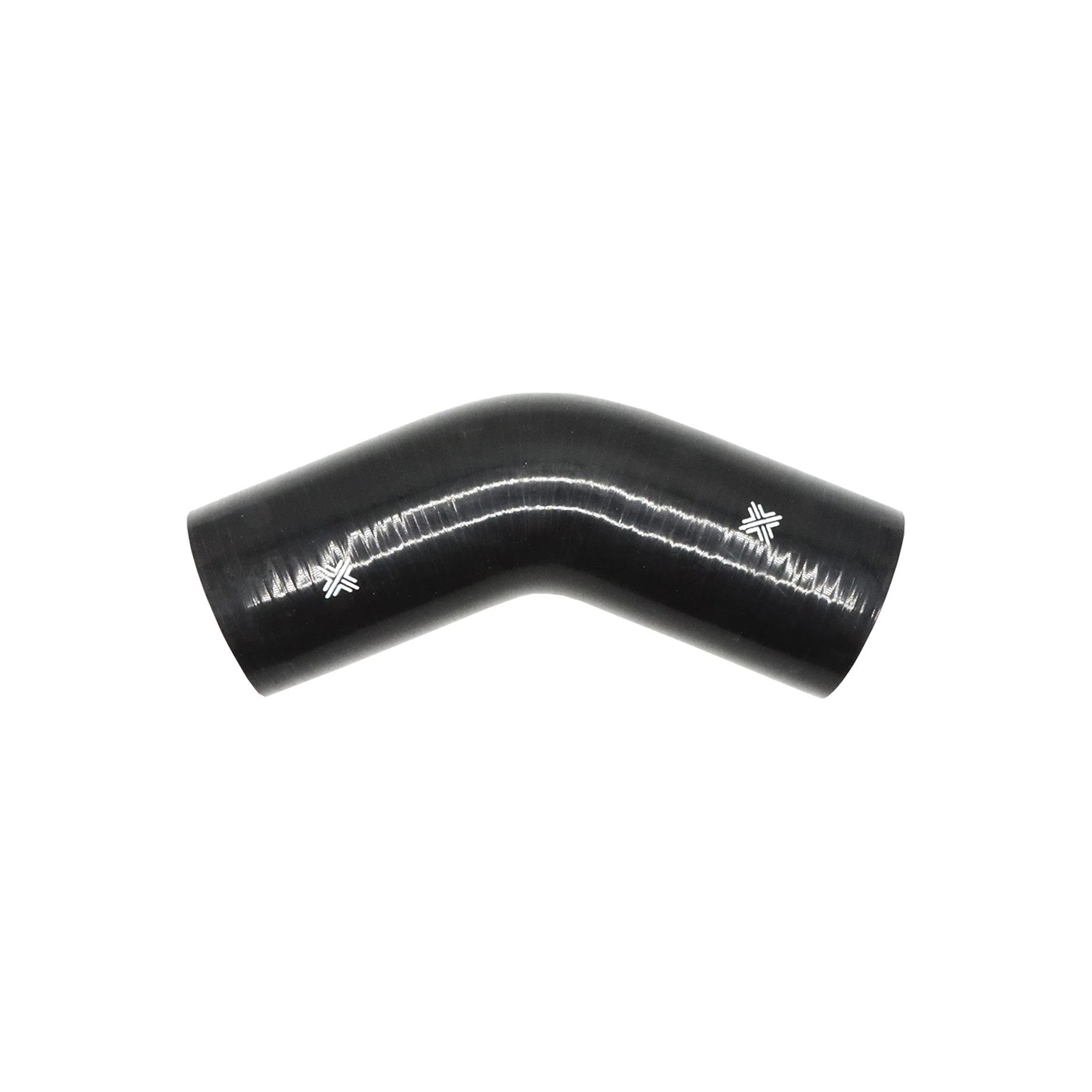 Pipercross Black 45° 80mm Bore, 152mm Leg Length Silicone Hose (FCL04045) - Image 2