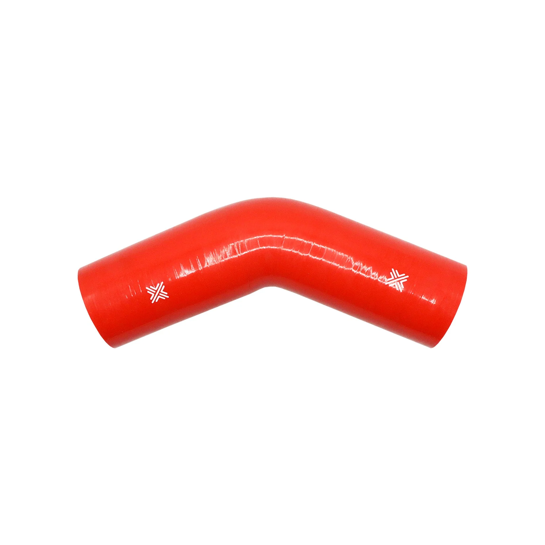 Pipercross Red 45° 63mm Bore, 152mm Leg Length Silicone Hose (FCL04038) - Image 2