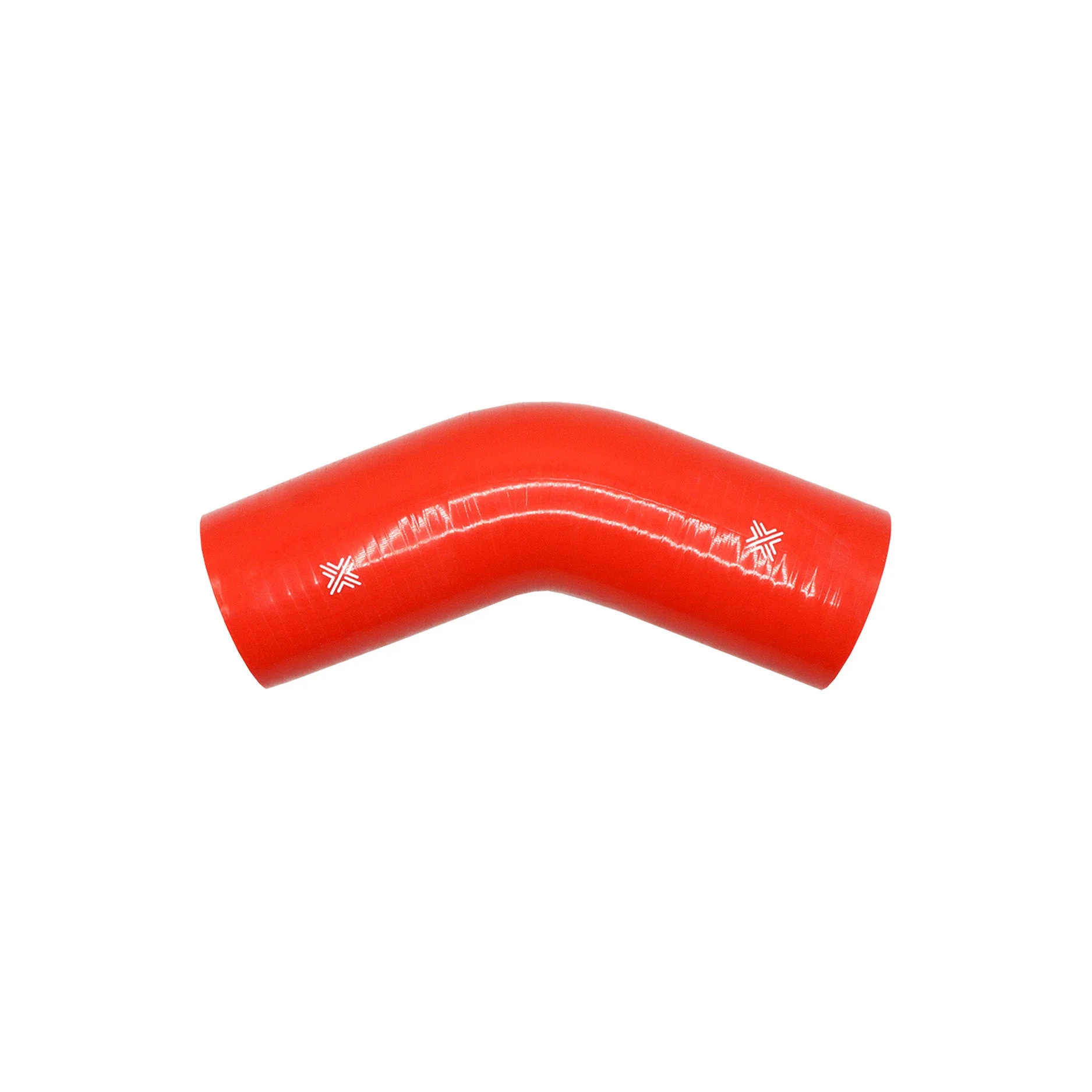 Pipercross Red 45° 76mm Bore, 152mm Leg Length Silicone Hose (FCL04044) - Image 2