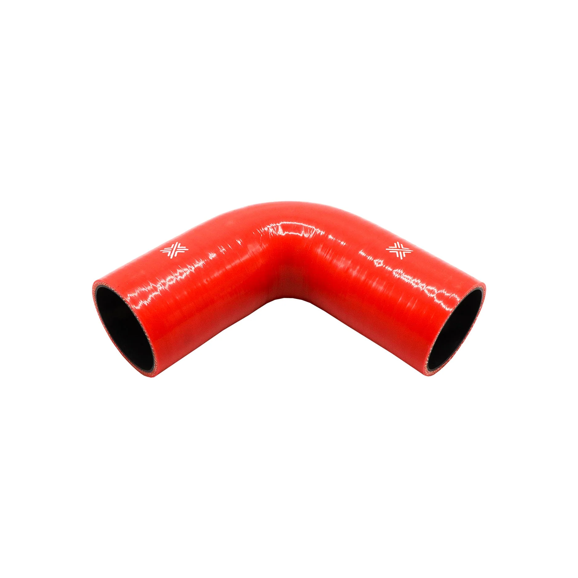Pipercross Red 90° 63mm Bore, 152mm Leg Length Silicone Hose (FCL04080) - Image 2