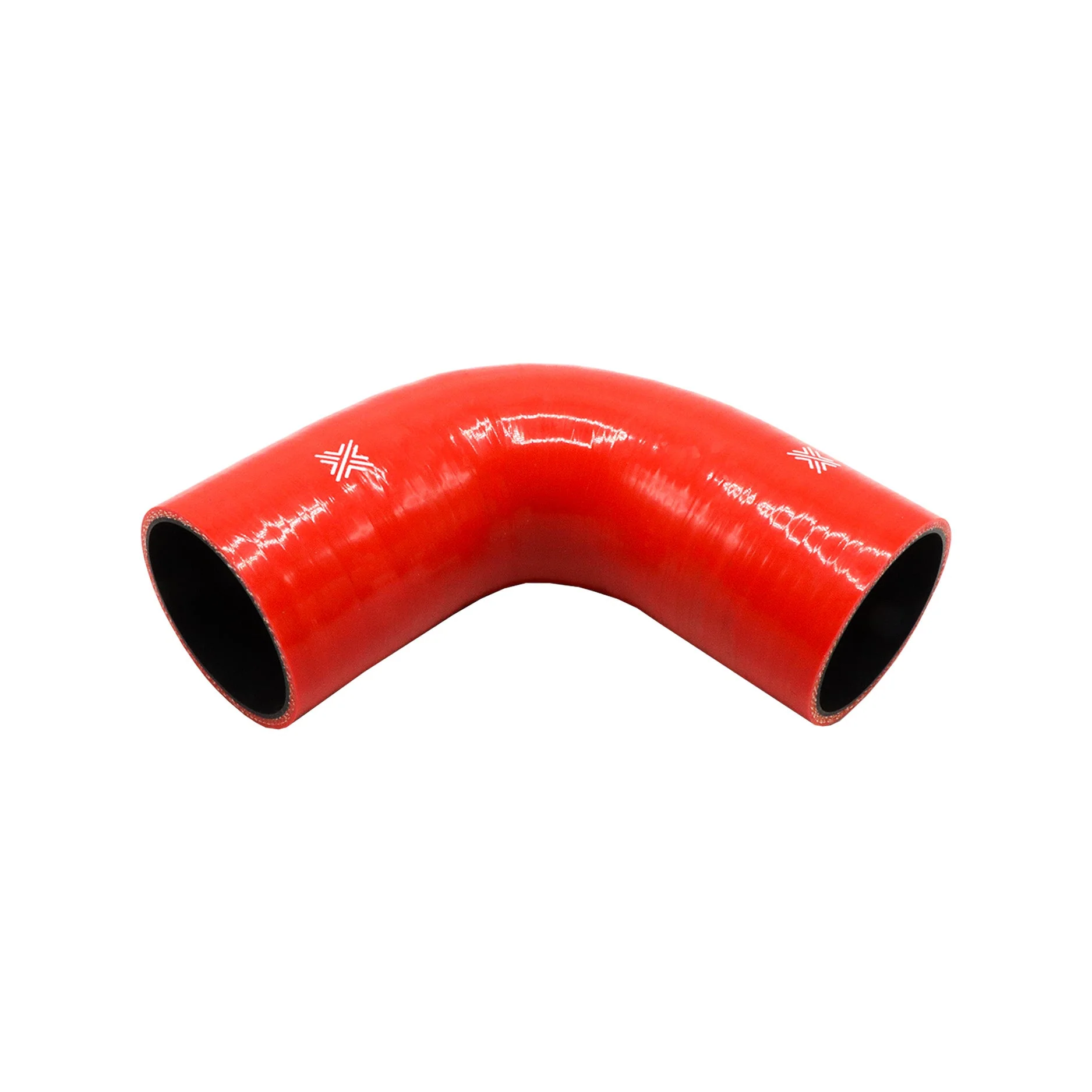 Pipercross Red 90° 70mm Bore, 152mm Leg Length Silicone Hose (FCL04083) - Image 2
