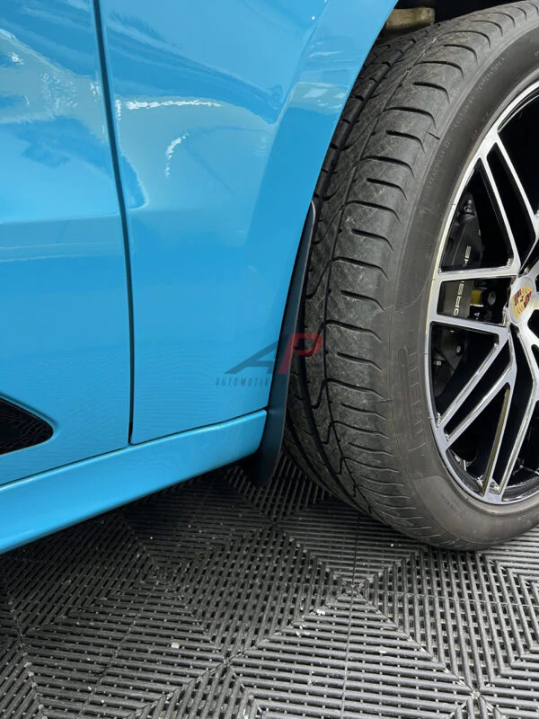 Porsche Arch Guards/Mudflaps FRONT 911/Macan/Taycan - Carbon Fibre