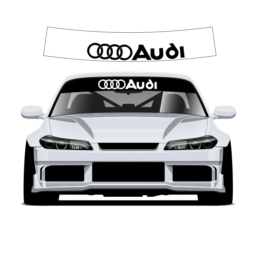 Premium Wrap Sunstrip Audi - Image 8