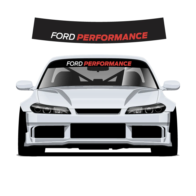 Premium Wrap Sunstrip Ford Performance - Image 7