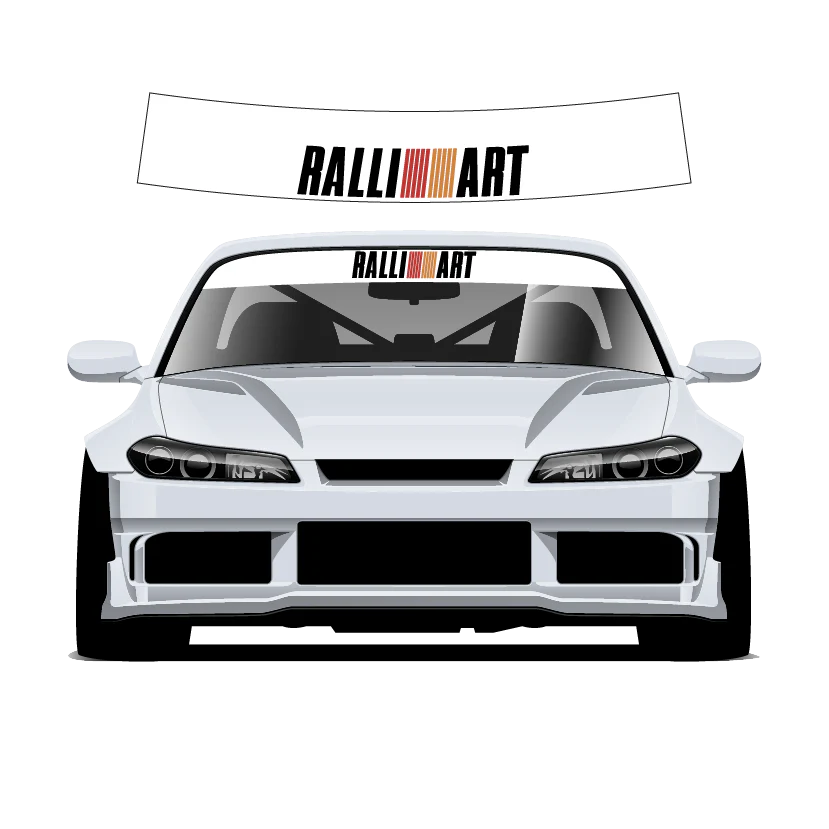 Premium Wrap Sunstrip Ralli Art - Image 2