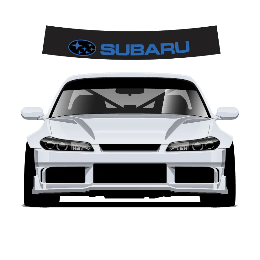 Premium Wrap Sunstrip Subaru - Image 6