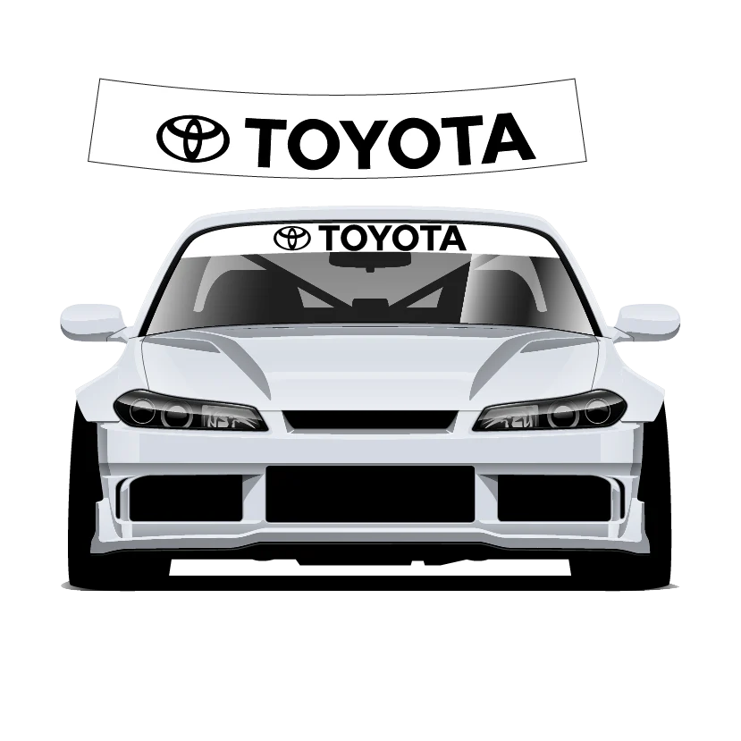 Premium Wrap Sunstrip Toyota - Image 2