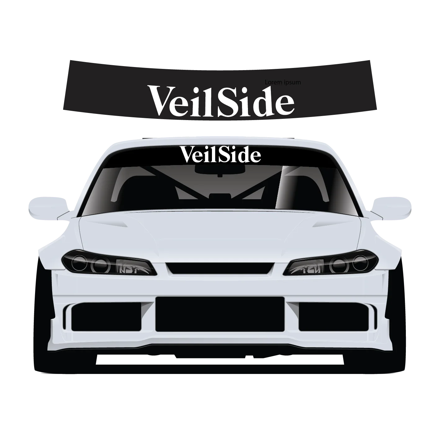 Premium Wrap Sunstrip Veilside - Image 6