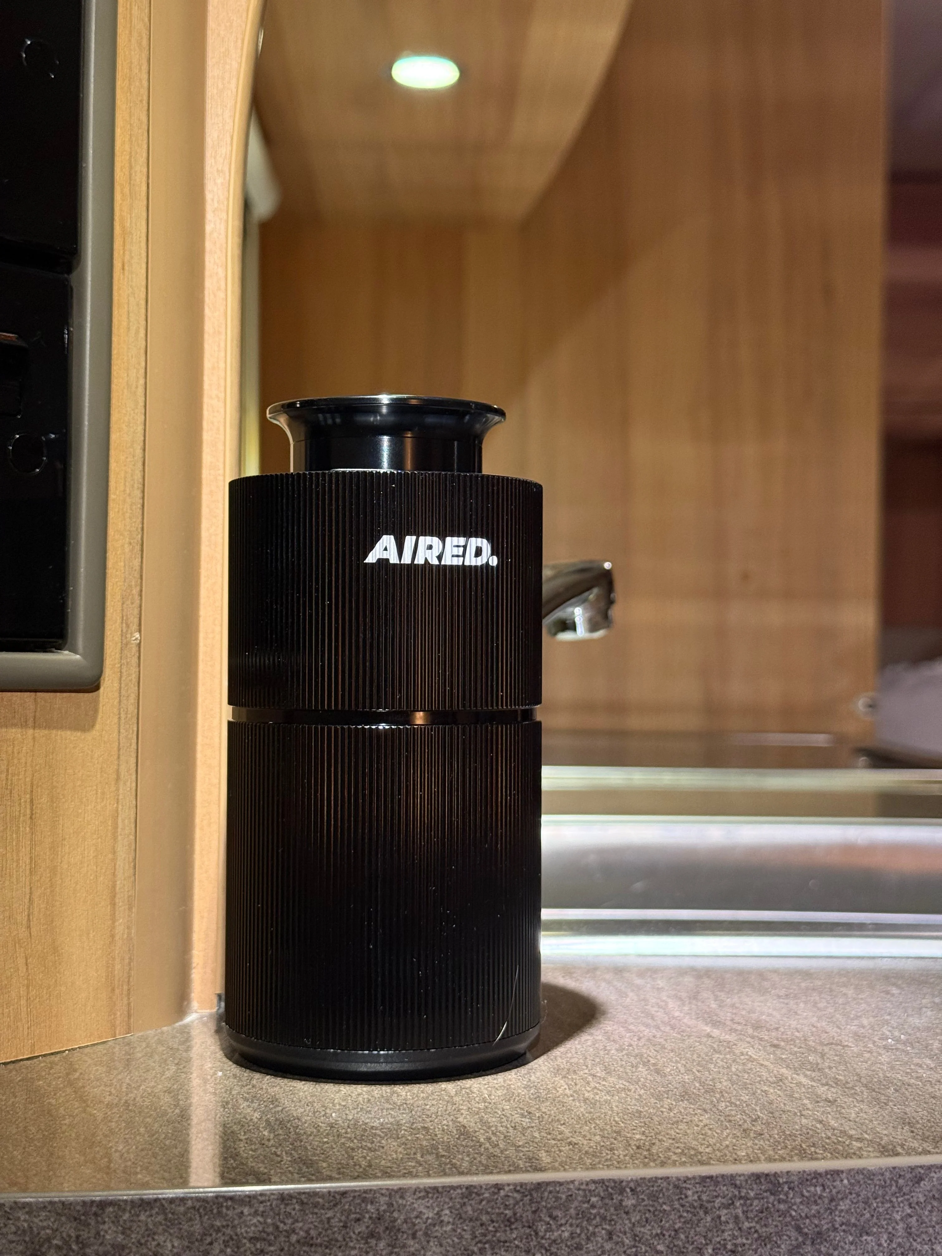 PRO1 In-Car / Home Mini Luxury Electronic Rechargeable Essential Oils Diffuser By AIRED. (BLACK) - Image 11