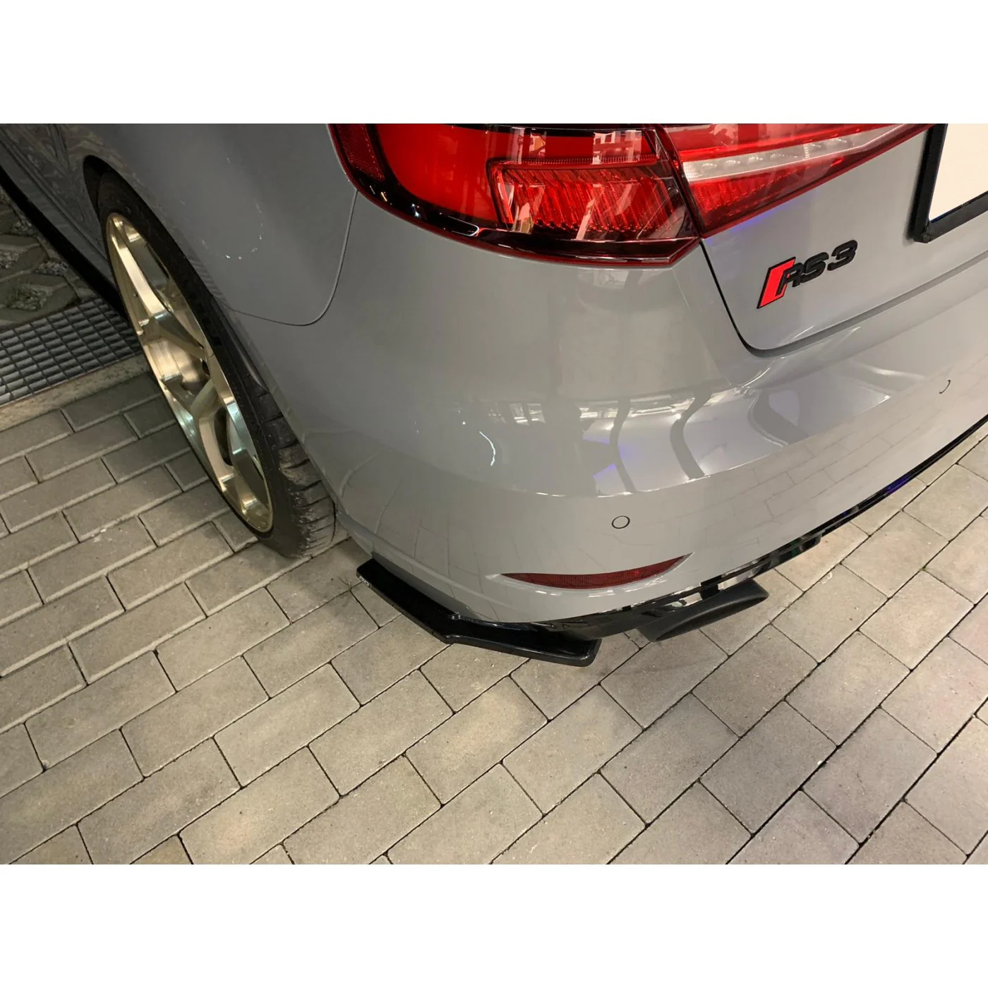 **CLEARANCE-214**Race Design - Audi RS3 8V Rear Spats (2017+) (LAST SET AVAILABLE) - Image 2