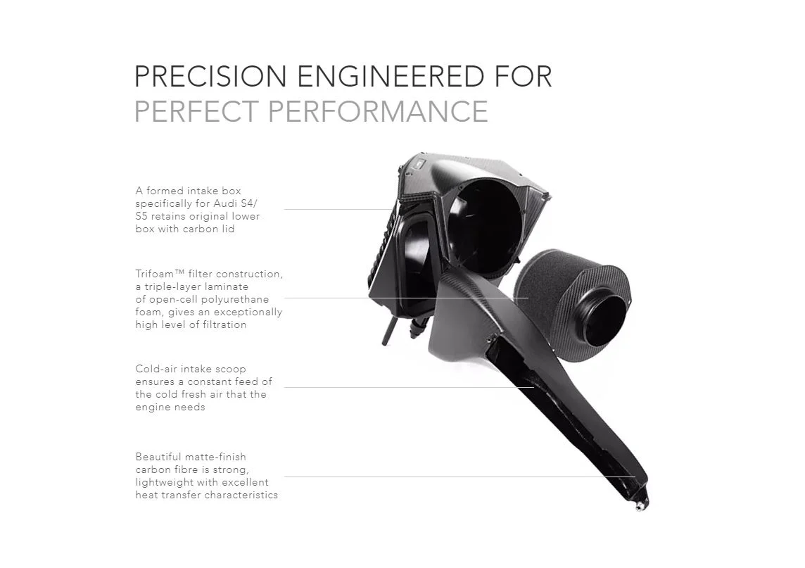Racingline Carbon Fibre Air Intake System RS4/RS5 (B9) 2.9 V6 TFSI - Image 11