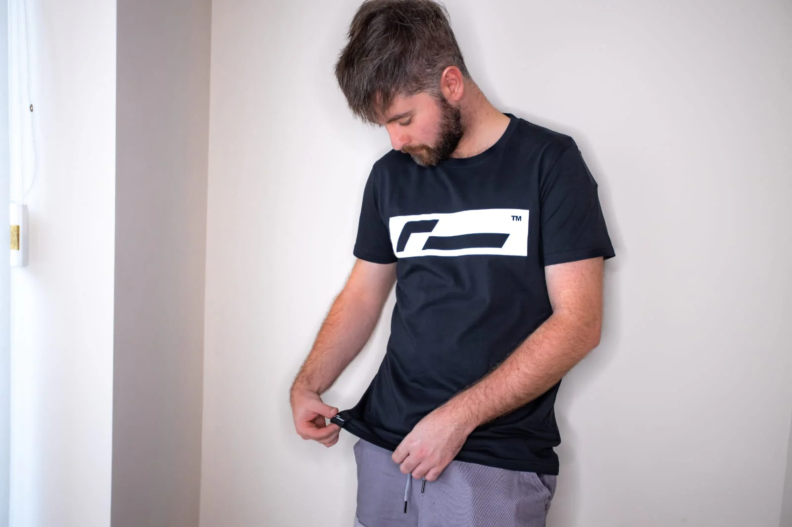 Racingline Clothing Black Screened T-Shirt - Image 4