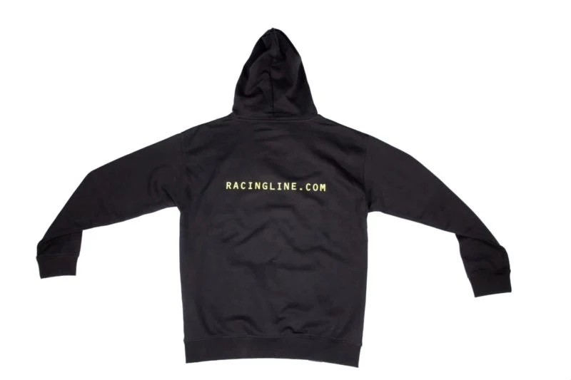 Racingline Clothing Black/Yellow Hoodie - Image 3