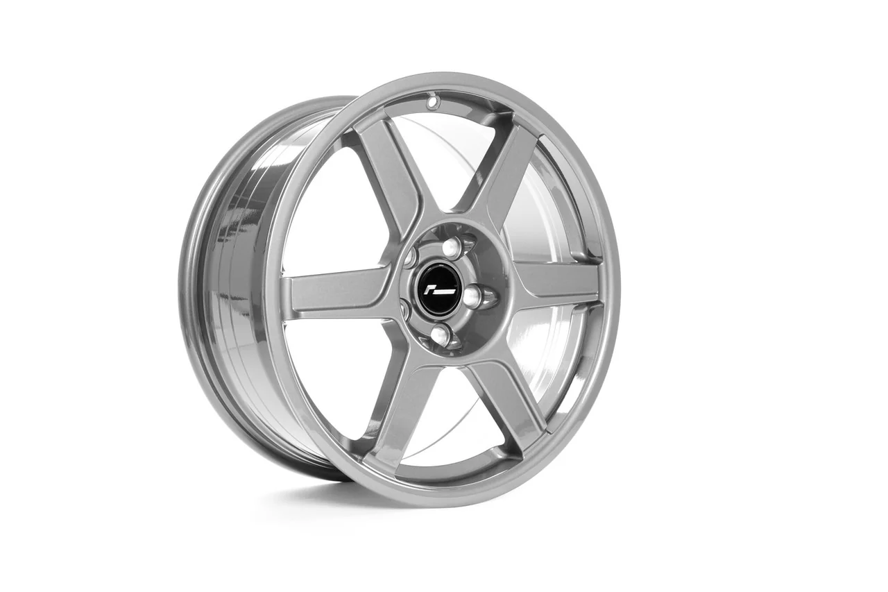 Racingline R-06 8.5J x 18inch Alloy Wheel Set - Gloss Bright Silver - Image 2