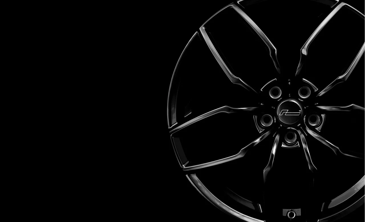 Racingline R360 8.5J x 19inch Alloy Wheels - Gloss Black - Image 2
