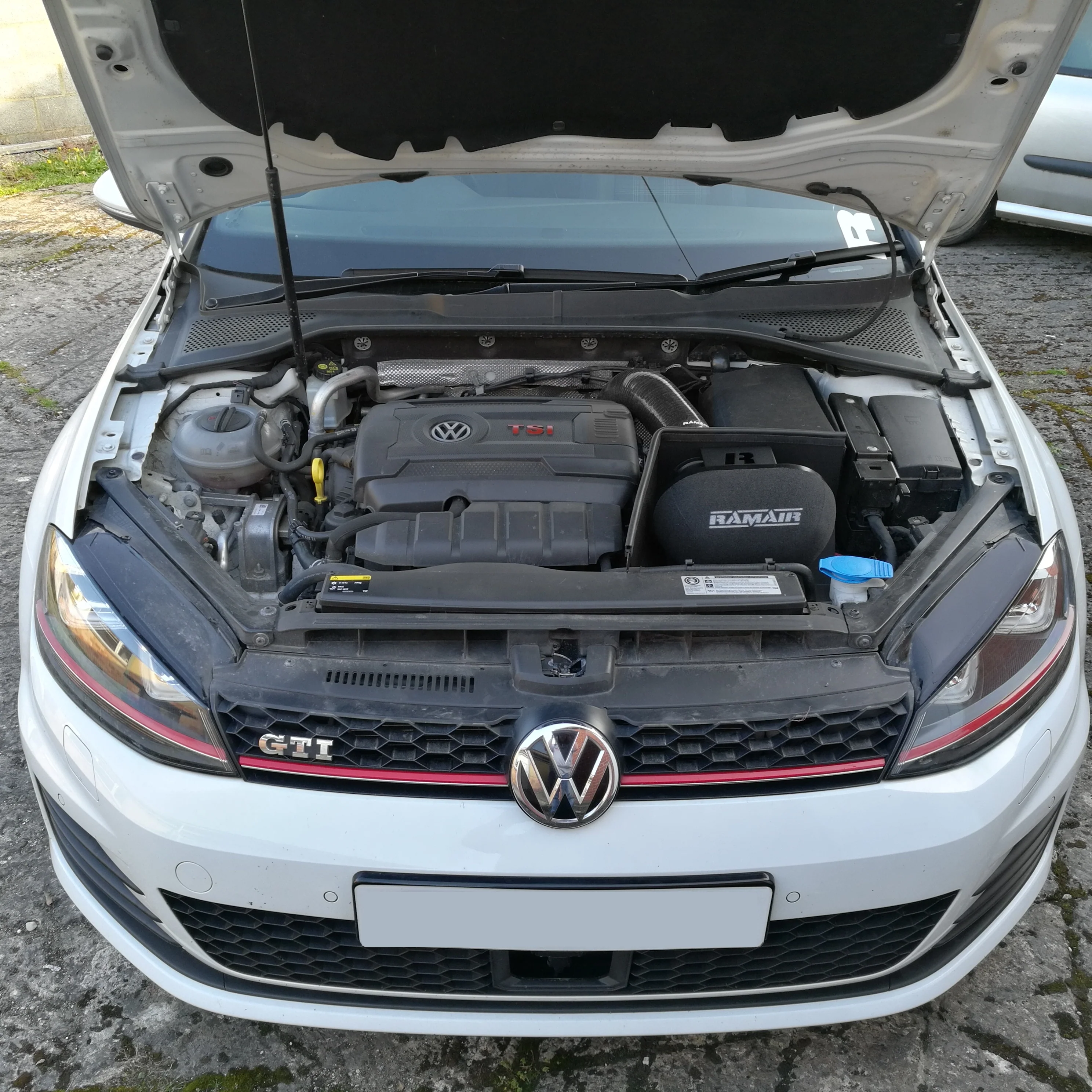 Ramair Heat Shield Intake Kit – Turbo Elbow Included – Red Intake Hose – VW MK7 Golf GTI & R, Audi A3, S3 8V, Seat Leon Cupra 280 & Skoda Octavia VRS - Image 2