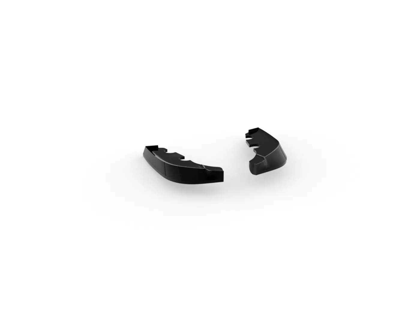 Rear Side Splitters BMW M135i F40 - Image 2