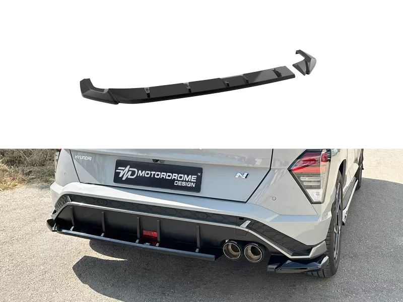 Rear Splitter Hyundai Kona N-Line Mk2