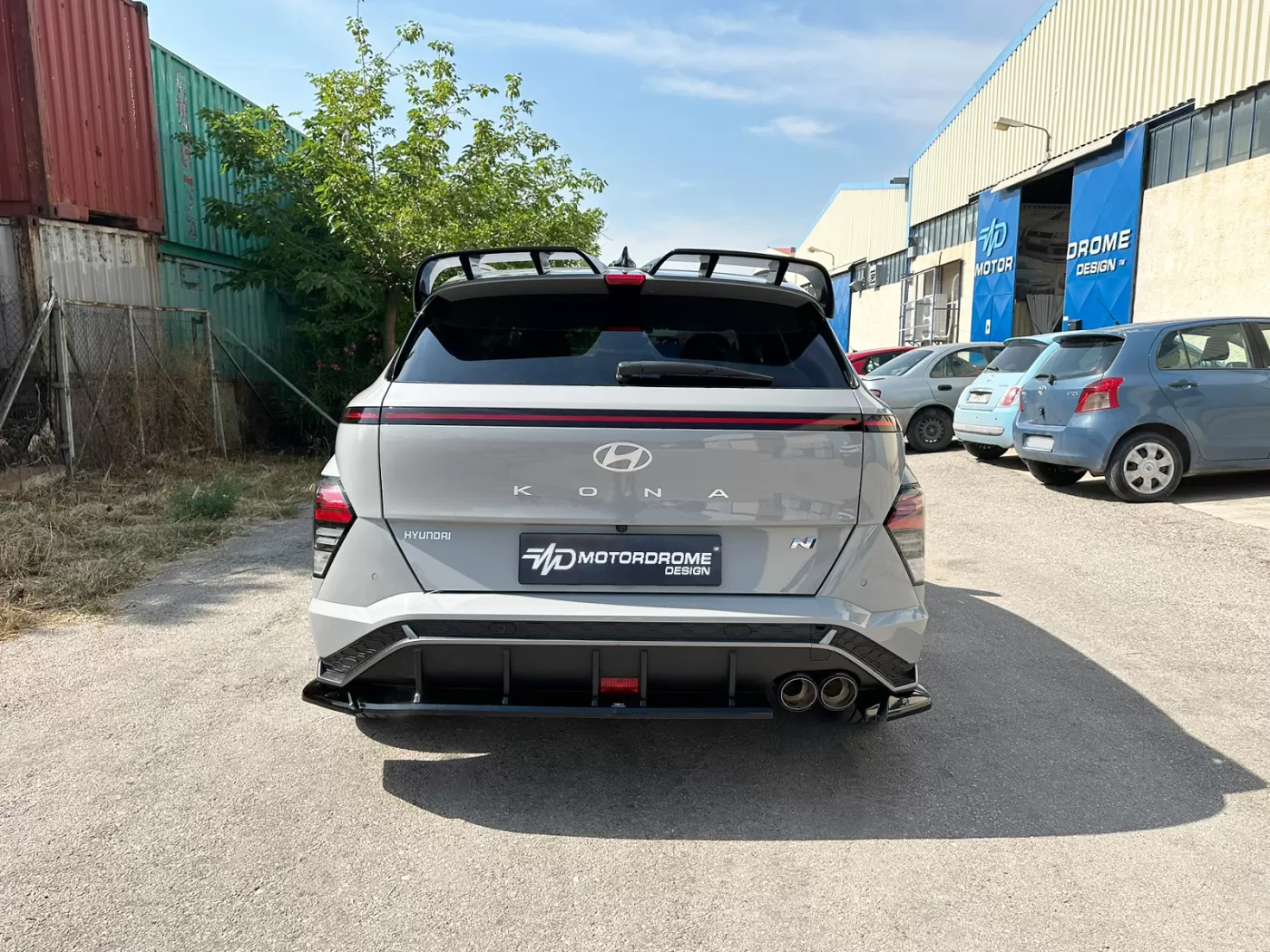 Rear Splitter Hyundai Kona N-Line Mk2 - Image 2