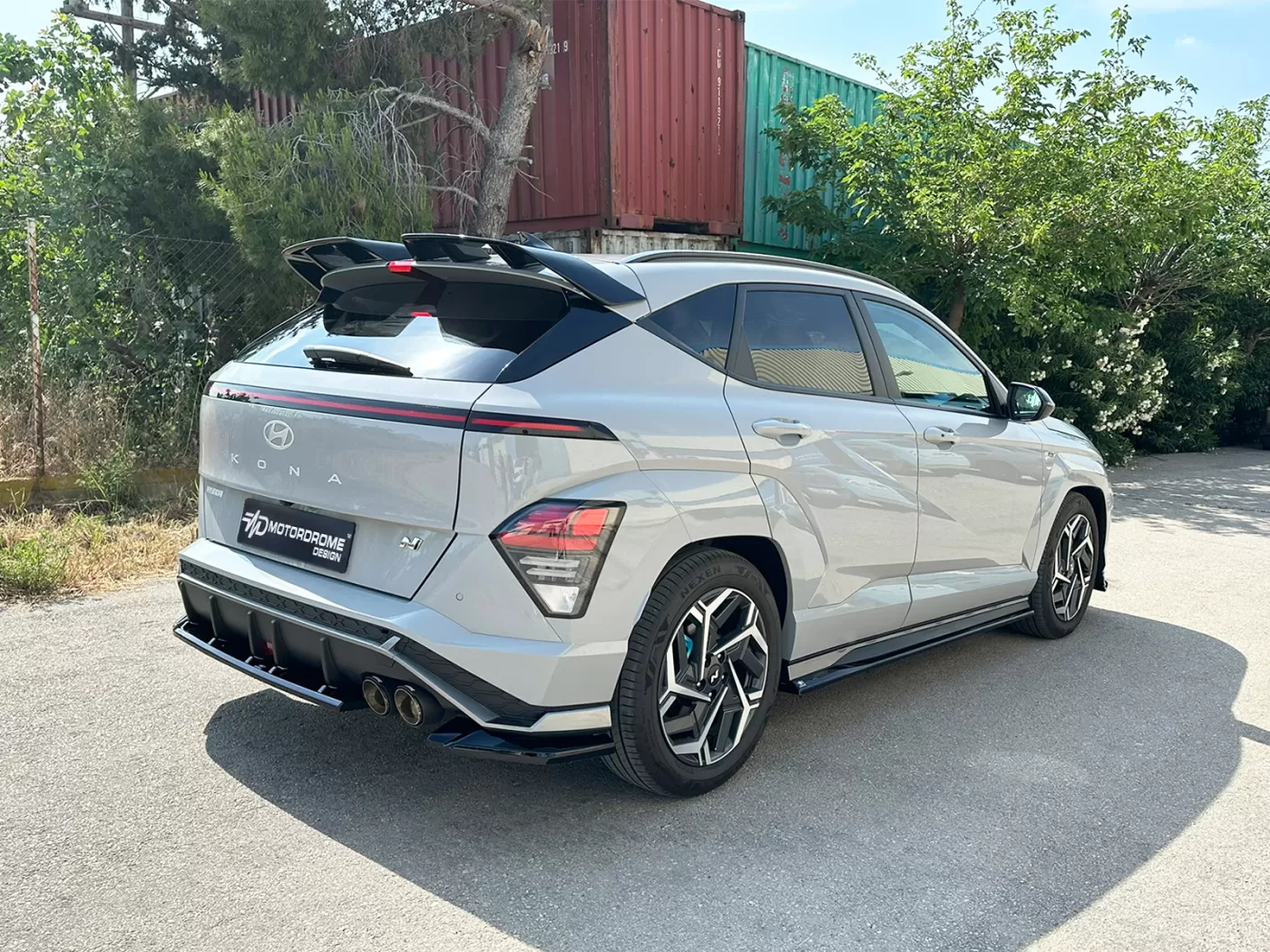 Rear Splitter Hyundai Kona N-Line Mk2 - Image 3