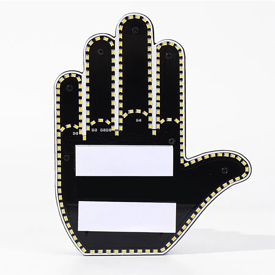 Rear Window LED Hand Gesture Sign (Universal) - Image 4