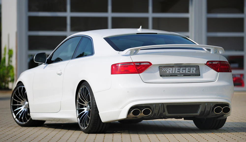 Rieger Audi A5 Coupe (8T) Facelift Rear Spoiler - Image 2
