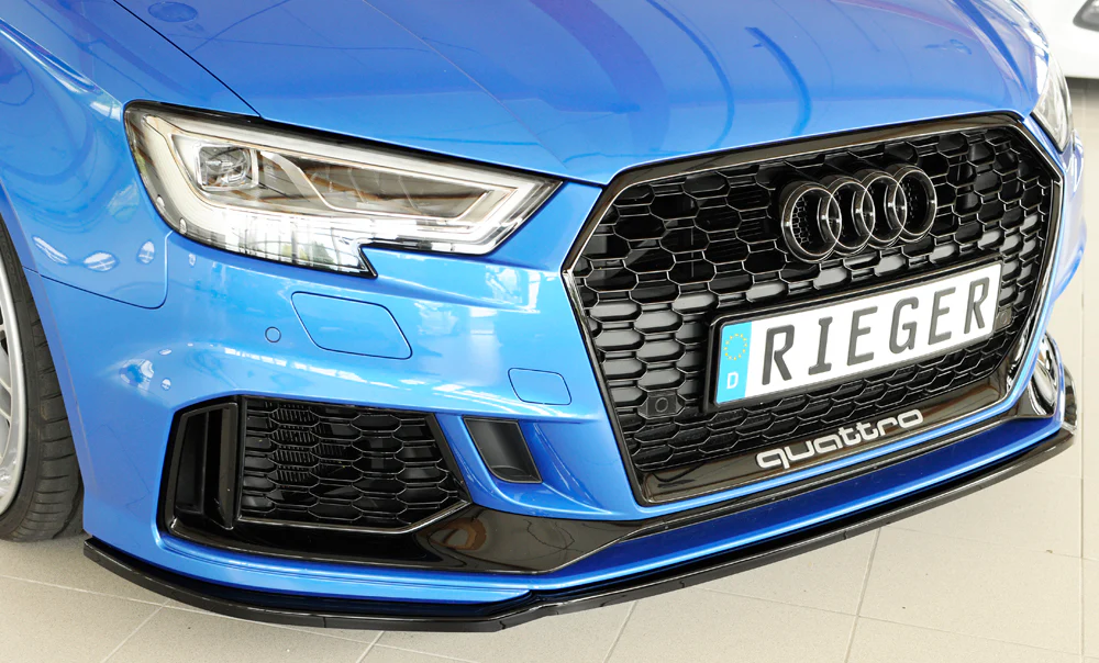 Rieger Audi RS3 8V Facelift Front Splitter - Image 2