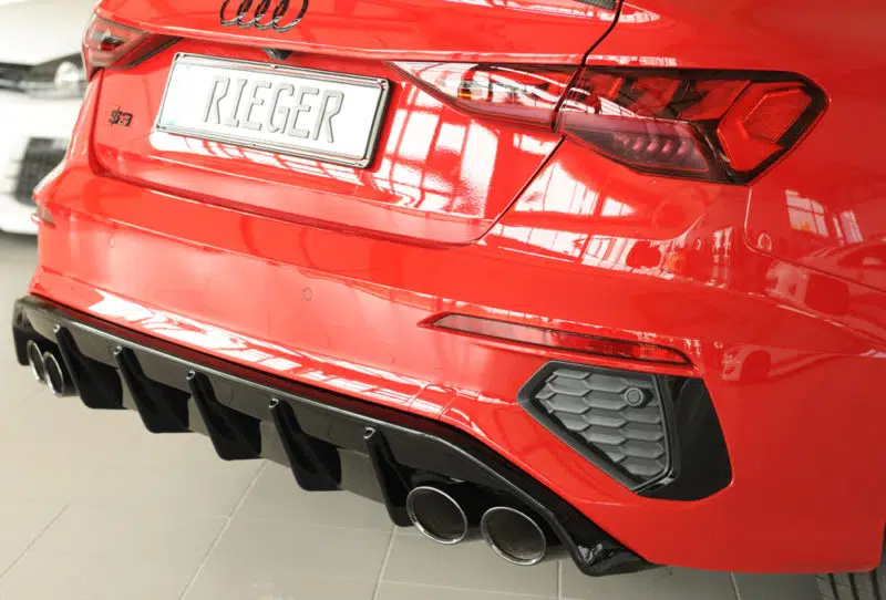 Rieger Audi S3 (8Y) Saloon Rear Diffuser (2020+) - Image 3