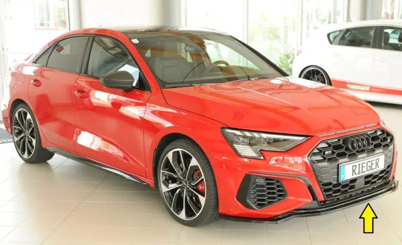 Rieger Audi S3 (8Y) Sportback/Saloon Front Splitter (2020+) - Image 3