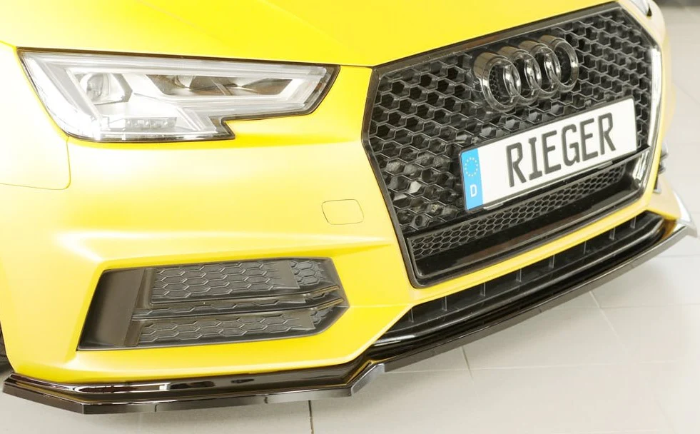 Rieger Audi S4 (B9/F4) & A4 S-Line Front Splitter (2015-2018) - Image 3